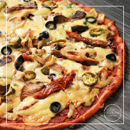 SFB Keto Vegetarian Artisanal Fathead Pizza